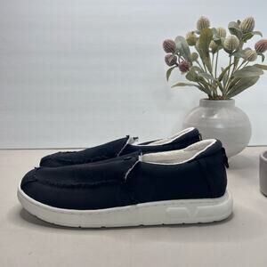 Vionic Beach Seaview Slip On Canvas Sneaker Navy Men's US 8.5M